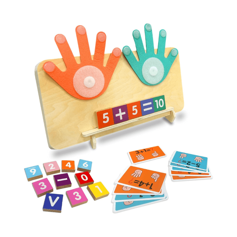ContaManos™ – Juego Montessori de Matemáticas